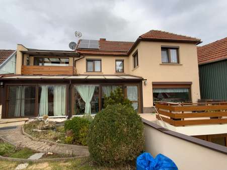 Ansicht Eingang - Einfamilienhaus in 99947 Kirchheilingen mit 211m² kaufen