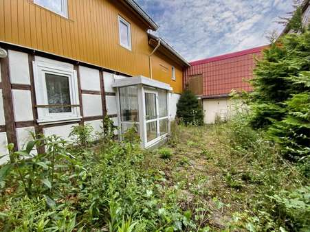 Geschützter Innenhof Geschützter Innenhof - Einfamilienhaus in 99986 Niederdorla mit 264m² kaufen