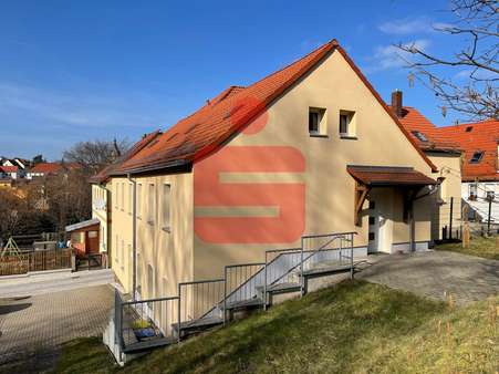 Außenaufnahme Süden - Mehrfamilienhaus in 07589 Münchenbernsdorf mit 256m² kaufen