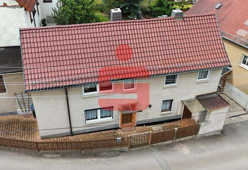 Luftaufnahme - Einfamilienhaus in 07557 Crimla mit 110m² kaufen