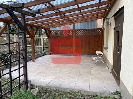 Terrasse - Zweifamilienhaus in 07937 Zeulenroda-Triebes mit 200m² kaufen
