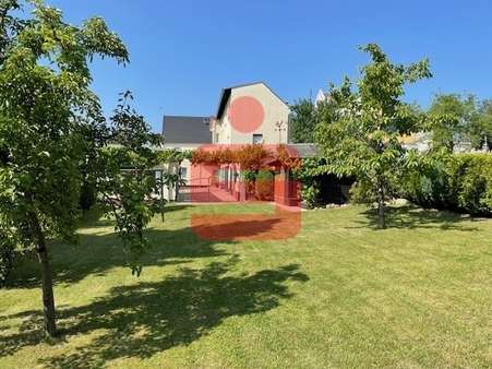 Blick vom Garten zum Haus Blick vom Garten zum Haus - Mehrfamilienhaus in 07958 Hohenleuben mit 241m² kaufen