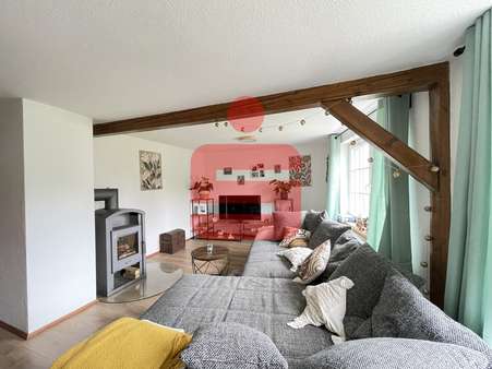 WE 1 - Wohnzimmer WE 1 - Wohnzimmer - Mehrfamilienhaus in 07554 Korbußen mit 185m² kaufen