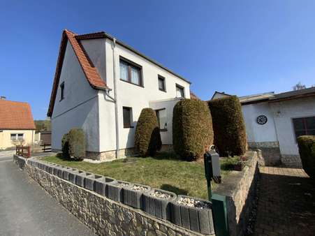 Rückansicht - Doppelhaushälfte in 07333 Unterwellenborn mit 95m² kaufen