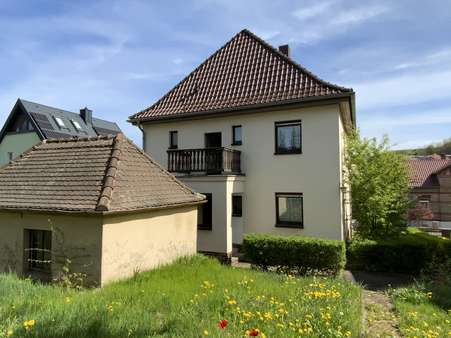 Hinteransicht - Einfamilienhaus in 07333 Unterwellenborn mit 150m² kaufen