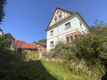 Seitenansicht - Bauernhaus in 07426 Königsee mit 149m² kaufen