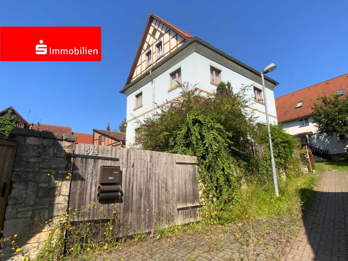 Seitenansicht - Zufahrt - Bauernhaus in 07426 Königsee mit 149m² kaufen