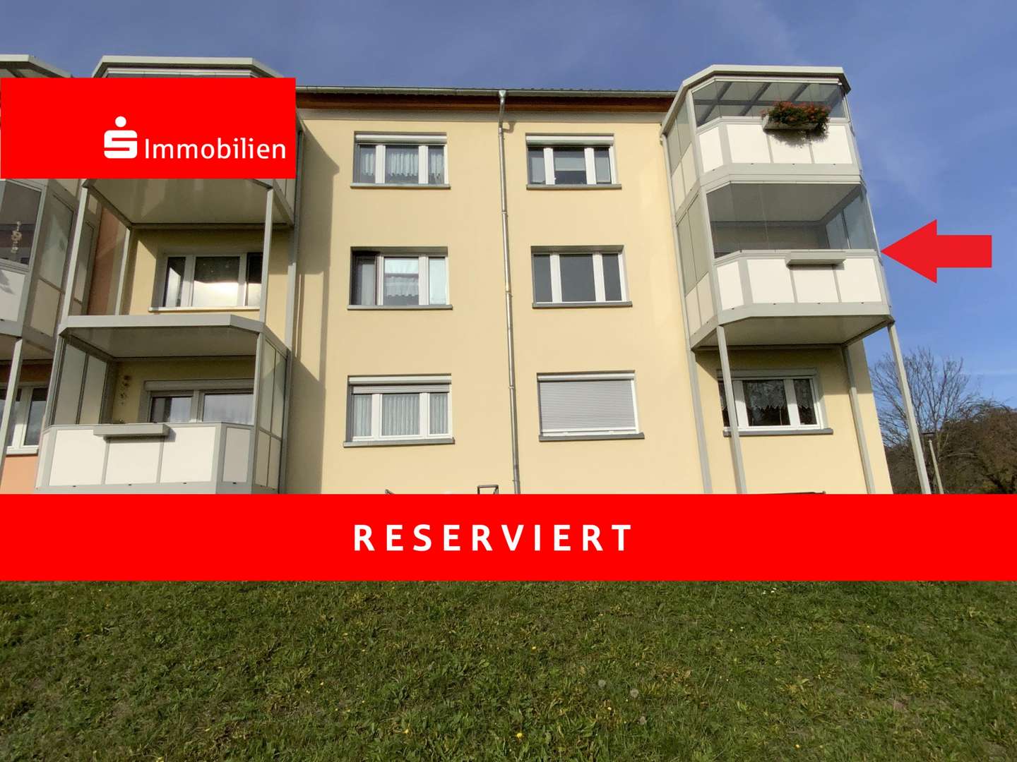 Rückansicht Rückansicht - Etagenwohnung in 07407 Rudolstadt mit 58m² kaufen