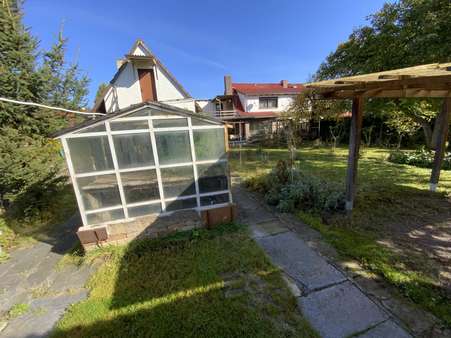 Garten - Doppelhaushälfte in 07407 Rudolstadt mit 132m² kaufen