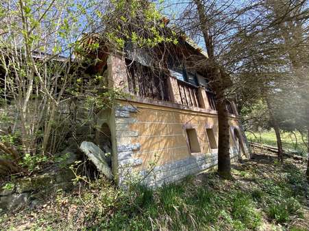 Gartenhaus Vorderansicht - Bungalow in 07422 Bad Blankenburg mit 25m² kaufen