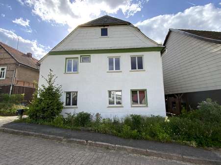 Vorderansicht Vorderansicht - Bauernhaus in 07426 Allendorf mit 244m² kaufen