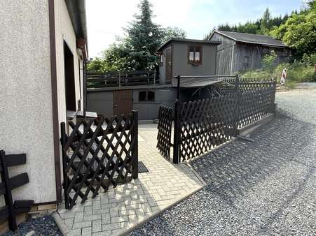 Terrasse - Einfamilienhaus in 98743 Gräfenthal mit 91m² kaufen