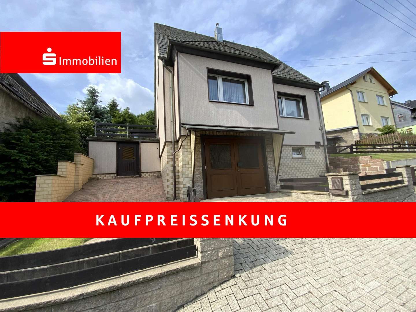 Vorderansicht - Einfamilienhaus in 98743 Gräfenthal mit 91m² kaufen