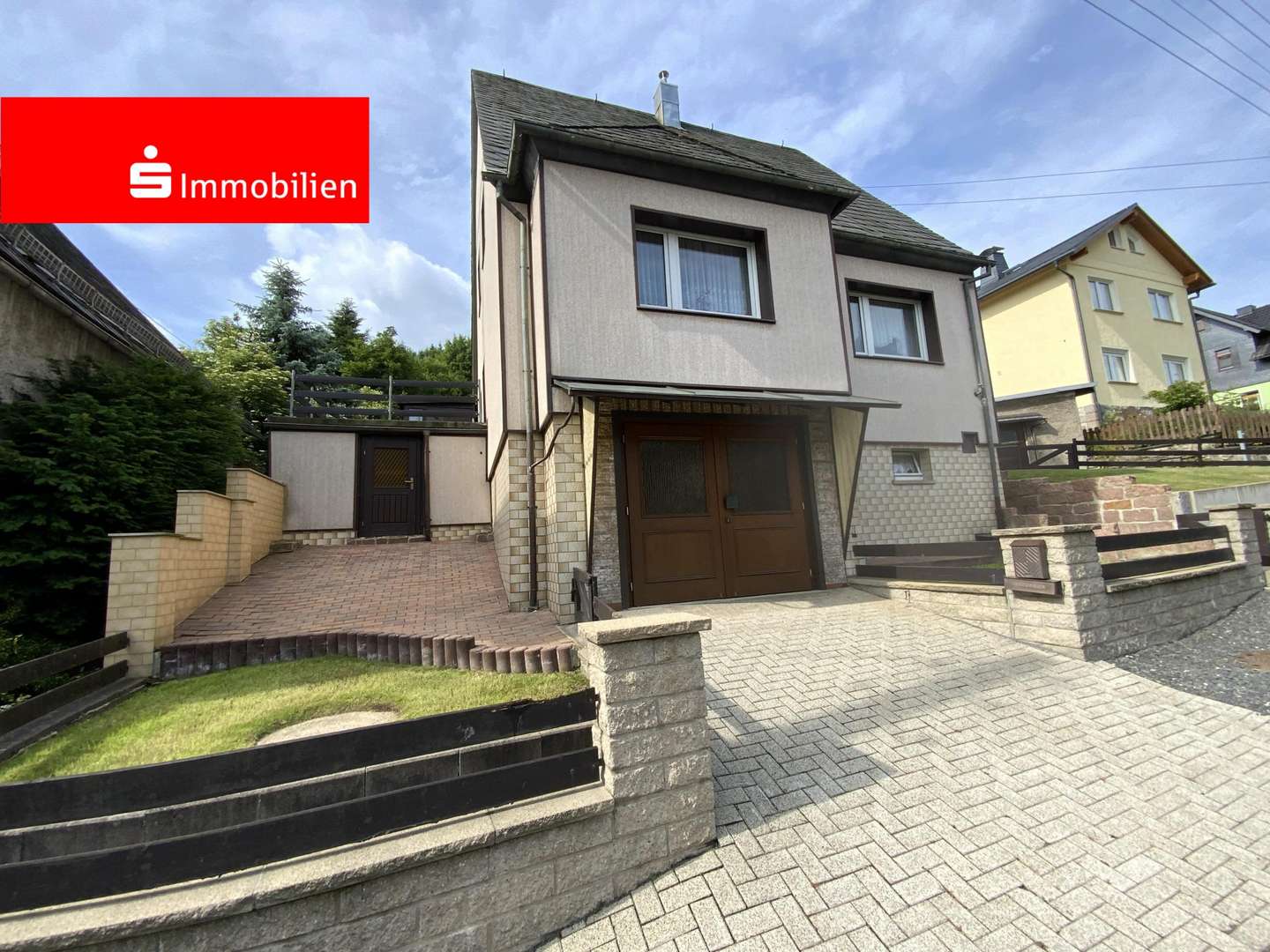 Vorderansicht - Einfamilienhaus in 98743 Gräfenthal mit 91m² kaufen