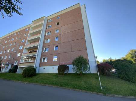 Ansicht Balkon - Erdgeschosswohnung in 07318 Saalfeld mit 121m² kaufen