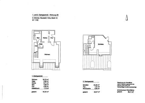 null - Maisonette-Wohnung in 07806 Neustadt mit 82m² mieten