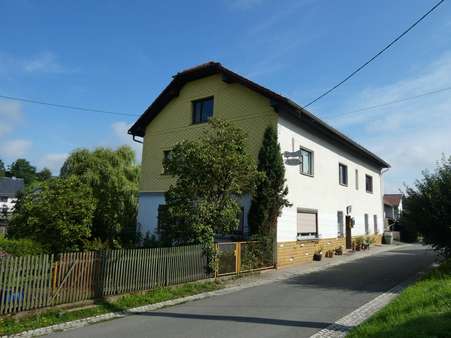 Ansicht Südwest - Bauernhaus in 07924 Volkmannsdorf mit 278m² kaufen