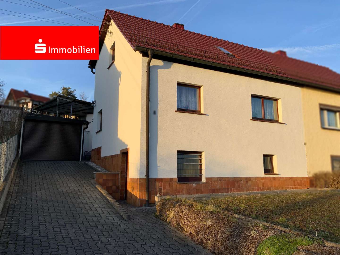 Ansicht - Doppelhaushälfte in 07381 Pößneck mit 100m² kaufen