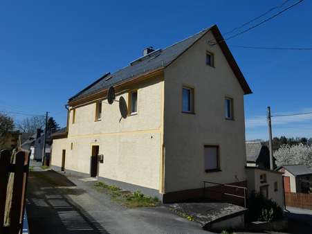 Ansicht Südost - Einfamilienhaus in 07929 Saalburg-Ebersdorf mit 123m² kaufen