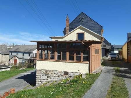 Ansicht West - Einfamilienhaus in 07929 Saalburg-Ebersdorf mit 123m² kaufen