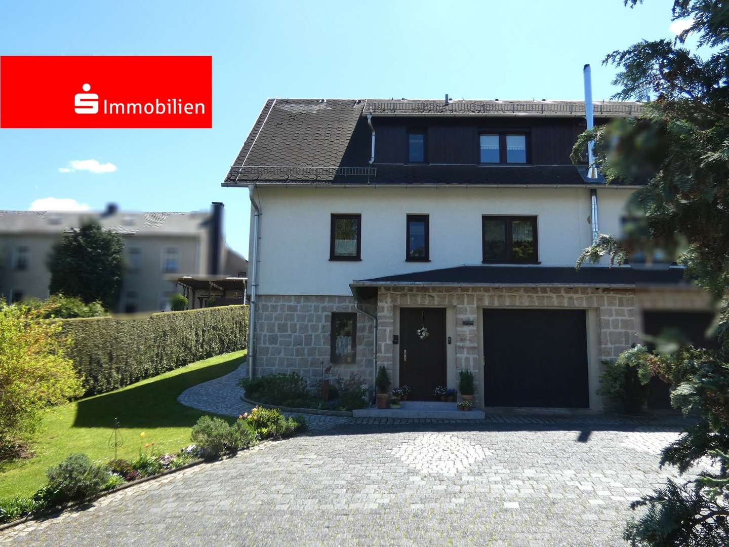 Ansicht - Doppelhaushälfte in 07919 Langenbach mit 150m² kaufen