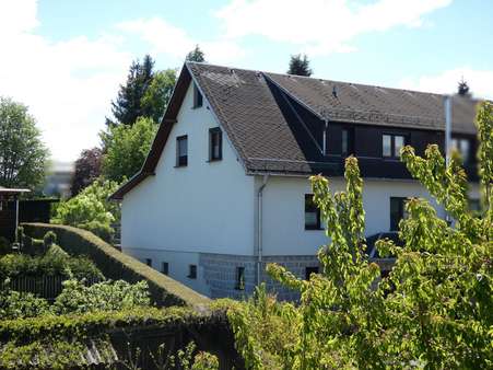 Ansicht Nordost - Doppelhaushälfte in 07919 Langenbach mit 150m² kaufen