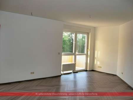 Wohnzimmer - Etagenwohnung in 07806 Neustadt mit 64m² kaufen