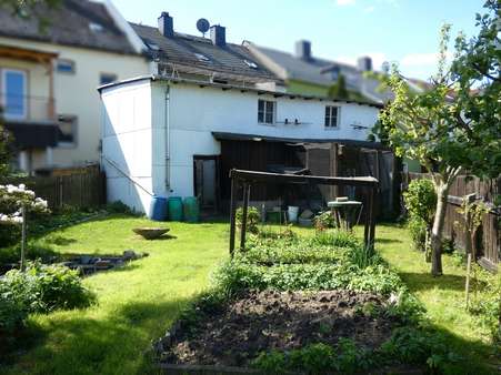Ansicht Nebengebäude mit Voliere - Einfamilienhaus in 07922 Tanna mit 180m² kaufen