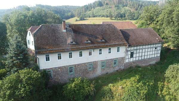 Ansicht von Osten Ansicht von Osten - Landhaus in 07381 Langenorla mit 200m² kaufen