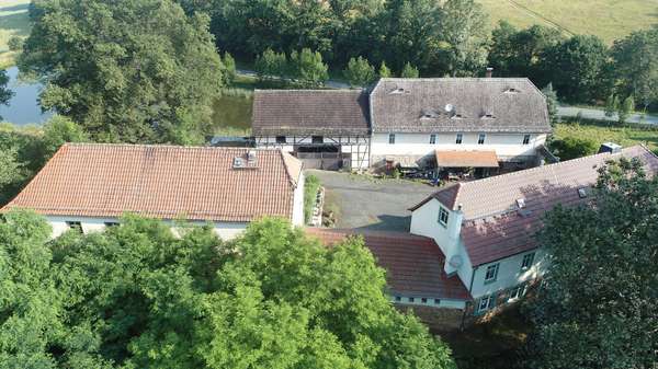 Ansicht von Westen Ansicht von Westen - Landhaus in 07381 Langenorla mit 200m² kaufen