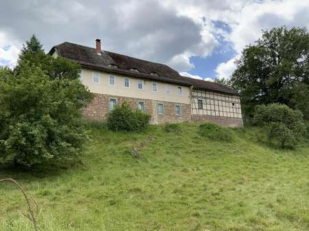 Straßenansicht Straßenansicht - Landhaus in 07381 Langenorla mit 200m² kaufen