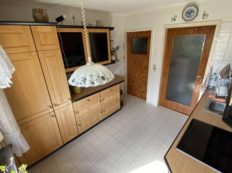 Küche aus anderem Blickwinkel Küche aus anderem Blickwinkel - Doppelhaushälfte in 07745 Jena mit 105m² kaufen