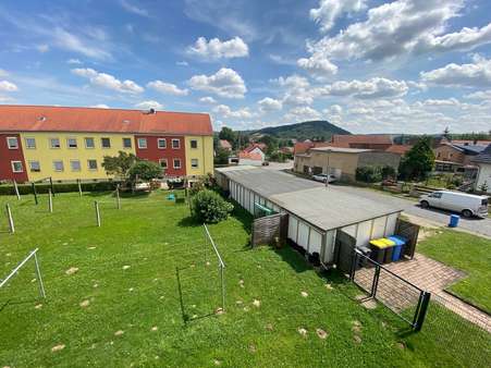 Aussicht vom Wohnzimmer - Etagenwohnung in 07613 Crossen mit 61m² kaufen