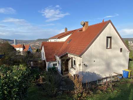 Hausansicht Hausansicht - Doppelhaushälfte in 07749 Jena mit 85m² kaufen