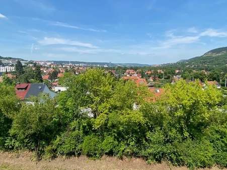 Ausblick in Richtung Stadtzentrum Ausblick in Richtung Stadtzentrum - Dachgeschosswohnung in 07745 Jena mit 85m² kaufen