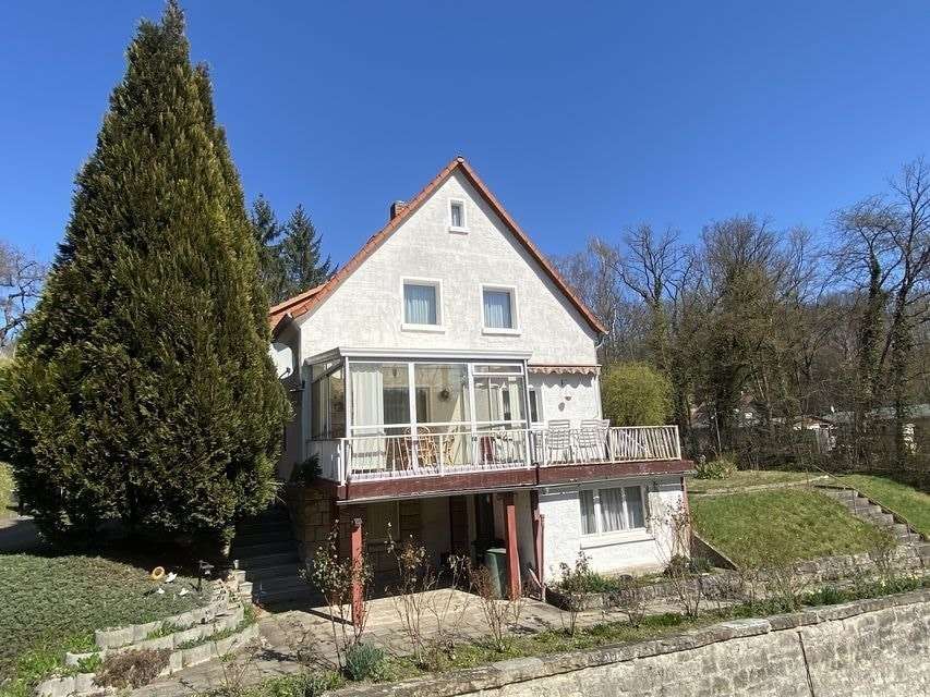 Hausansicht - Doppelhaushälfte in 07586 Kraftsdorf mit 94m² kaufen