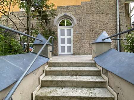 Zugang zum Haus - Souterrain-Wohnung in 07749 Jena mit 107m² kaufen