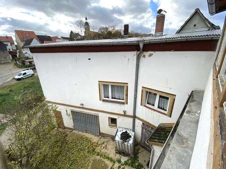 Ansicht Seitengebäude Ansicht Seitengebäude - Einfamilienhaus in 07619 Schkölen mit 160m² kaufen