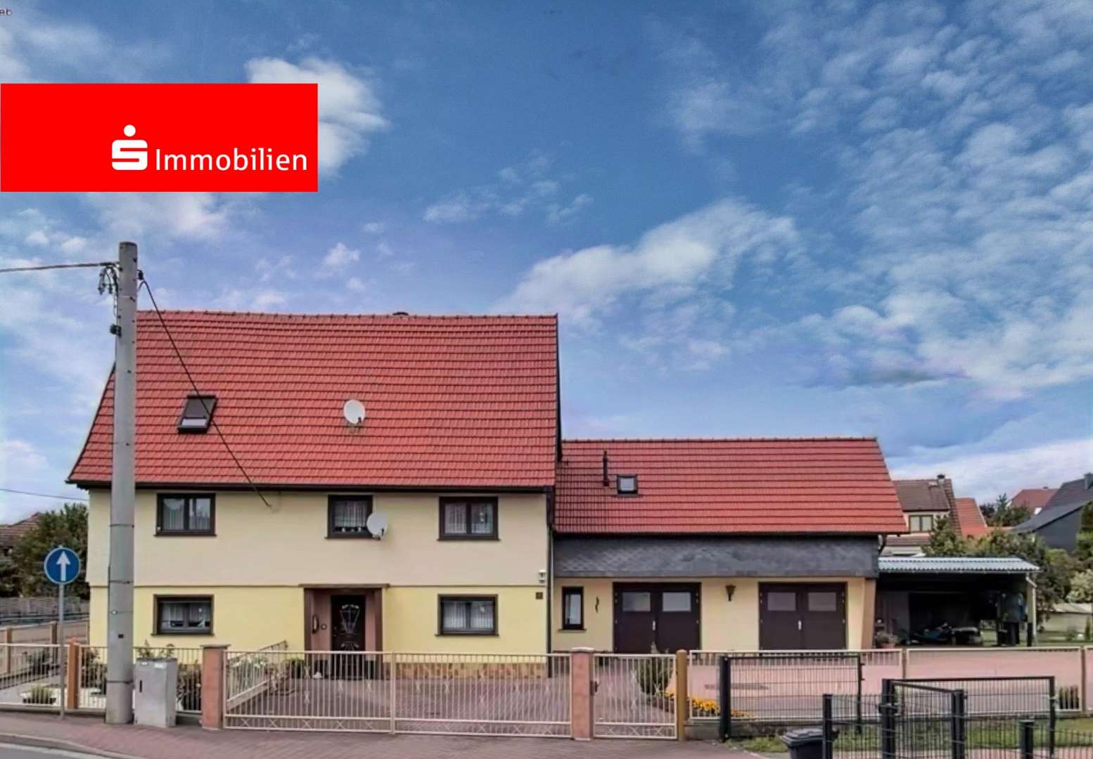 Ansicht Haupthaus - Zweifamilienhaus in 98597 Breitungen mit 250m² kaufen