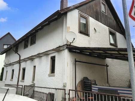 Rückansicht - Einfamilienhaus in 98617 Obermaßfeld-Grimmenthal mit 100m² kaufen