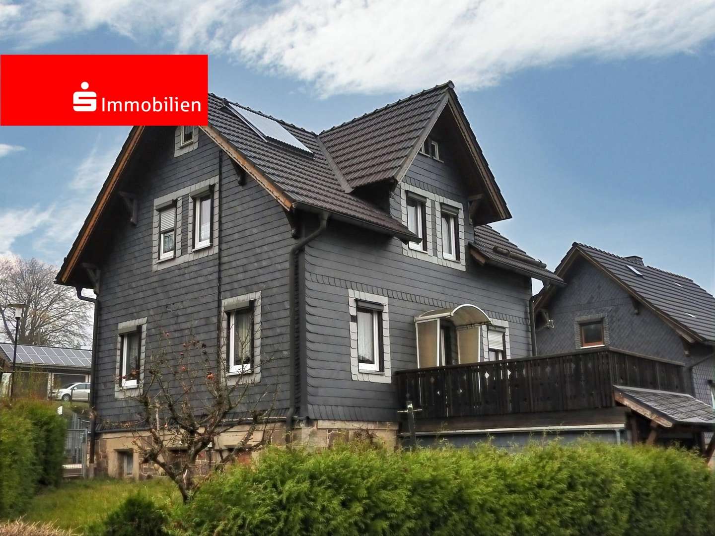 Straßenansicht - Einfamilienhaus in 96515 Sonneberg mit 88m² kaufen