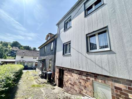 Hausansicht, Anbau Hausansicht, Anbau - Doppelhaushälfte in 96528 Frankenblick mit 235m² kaufen