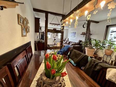 Wohnraum WE mit Terrasse - Mehrfamilienhaus in 96524 Föritztal mit 224m² kaufen