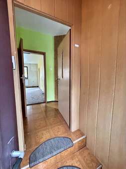 Hauseingang - Doppelhaushälfte in 96523 Steinach mit 97m² kaufen