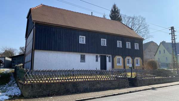 Straßenansicht - Einfamilienhaus in 02785 Olbersdorf mit 120m² kaufen