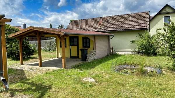 Gartenlaube und Teich - Einfamilienhaus in 02906 Mücka mit 139m² kaufen