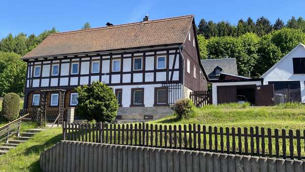 Straßenansicht Straßenansicht - Einfamilienhaus in 02796 Kurort Jonsdorf mit 120m² kaufen