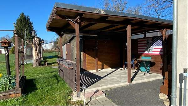 Terrasse - Doppelhaushälfte in 02747 Herrnhut mit 118m² kaufen