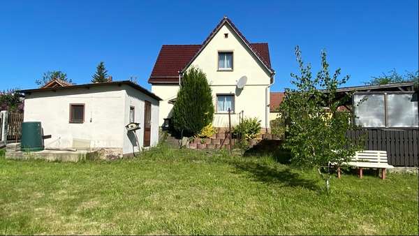 Rückansicht - Einfamilienhaus in 02727 Ebersbach-Neugersdorf mit 88m² kaufen