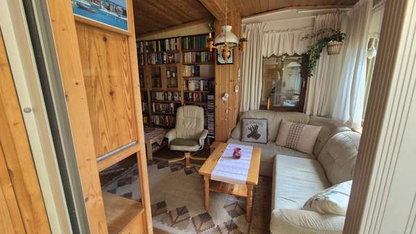 EG-Blick ins Wohnzimmer - Bungalow in 02957 Krauschwitz mit 75m² kaufen
